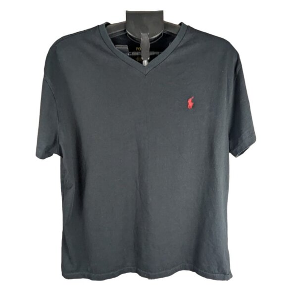 Polo Ralph Lauren T-Shirt Large Small Pony Graphic Short Sleeve Men's Crewneck - Picture 1 of 10